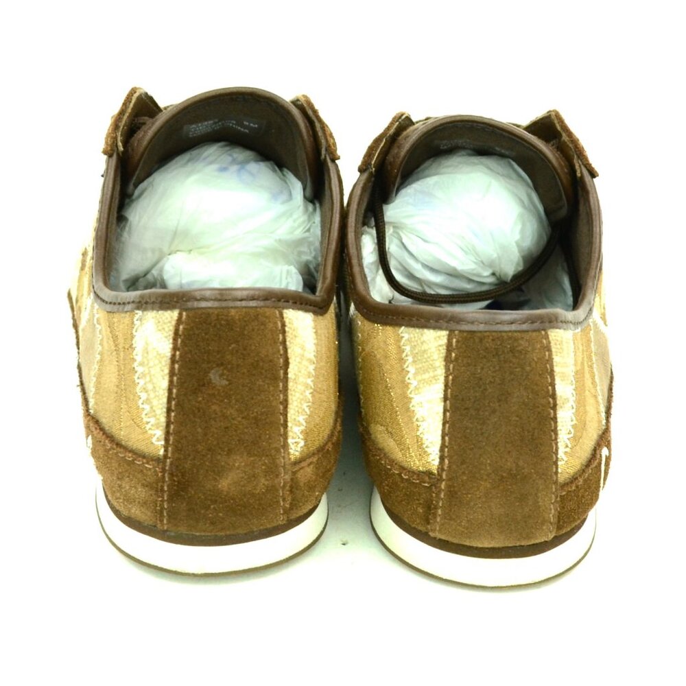 COACH Tidy Women's Size 8 Brown Patchwork Monogram Logo Sneakers #A1351 - Picture 5 of 10